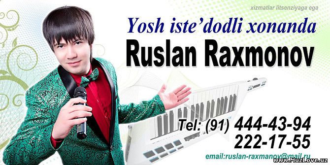 Ruslan Raxmonov - Imkon Ber (Demo)
